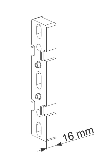Подкладка под запор HS, 16мм. Рис. 1 Подкладка под запор HS, 16мм. Рис. 1