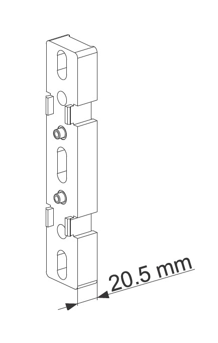 Подкладка под запор HS, 20,5мм. Рис. 1 Подкладка под запор HS, 20,5мм. Рис. 1