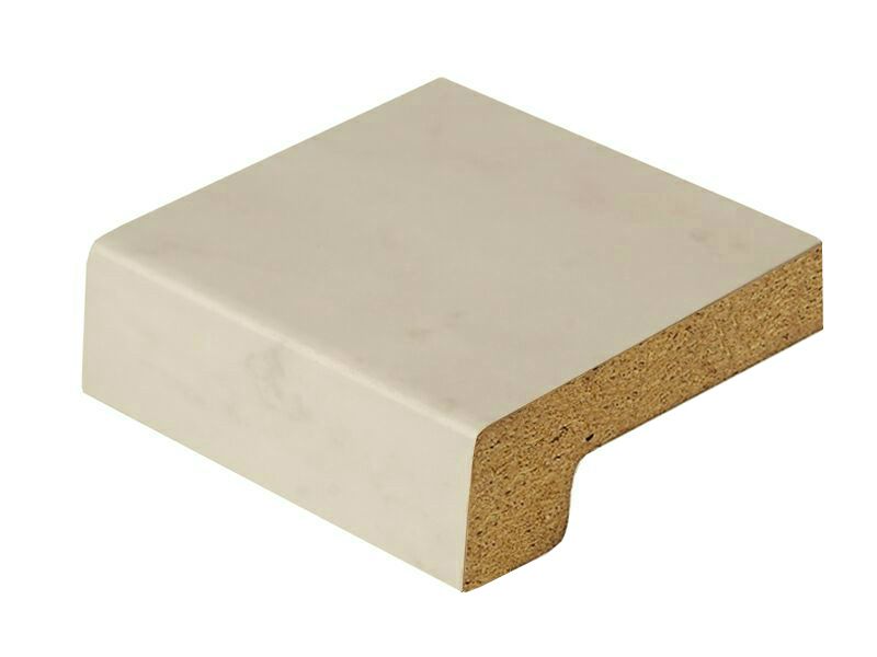 Подоконник Werzalit 400 мм, капинос 34 мм. /6м/ мрамор bianco. Рис. 2