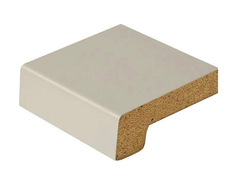 Подоконник Werzalit 600 мм, 2 кап. 34 мм. /6м/ св.-серый. Рис. 2