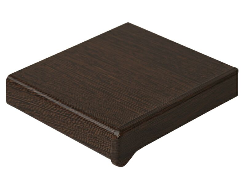 Подоконник пластиковый Moeller LD S 30 /350/ ВЕНГЕ МАТОВЫЙ /6,0м/. Рис. 2 Подоконник пластиковый Moeller LD S 30 /350/ ВЕНГЕ МАТОВЫЙ /6,0м/. Рис. 2