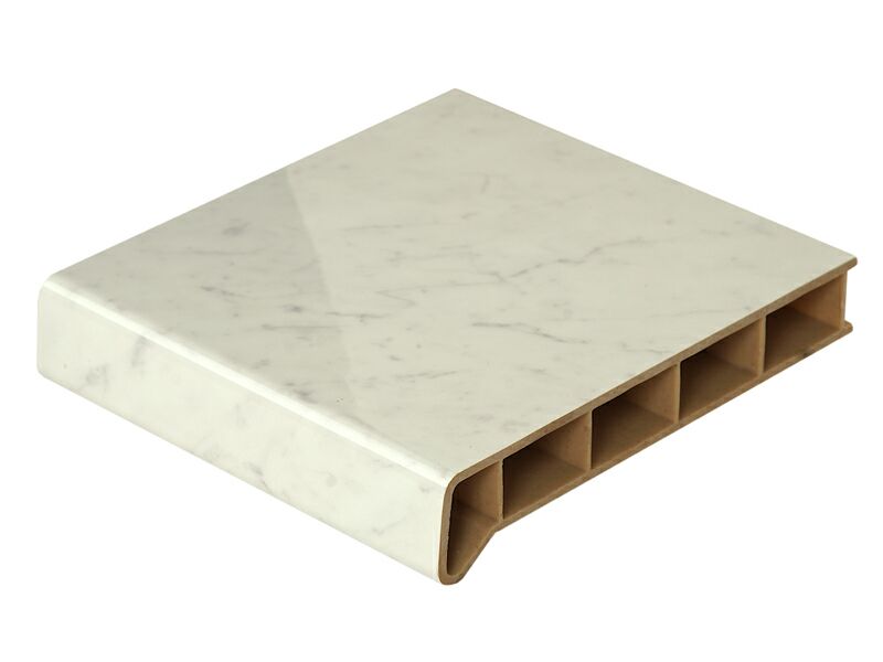 Подоконник пластиковый Moeller LD S 30 /200/ КАРРАРСКИЙ МРАМОР ГЛЯНЕЦ /6,0м/. Рис. 3 Подоконник пластиковый Moeller LD S 30 /200/ КАРРАРСКИЙ МРАМОР ГЛЯНЕЦ /6,0м/. Рис. 3