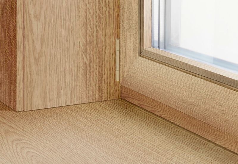 Подоконник пластиковый Moeller LD S 30 /600/ светлый дуб матовый /6,0м/. Рис. 3