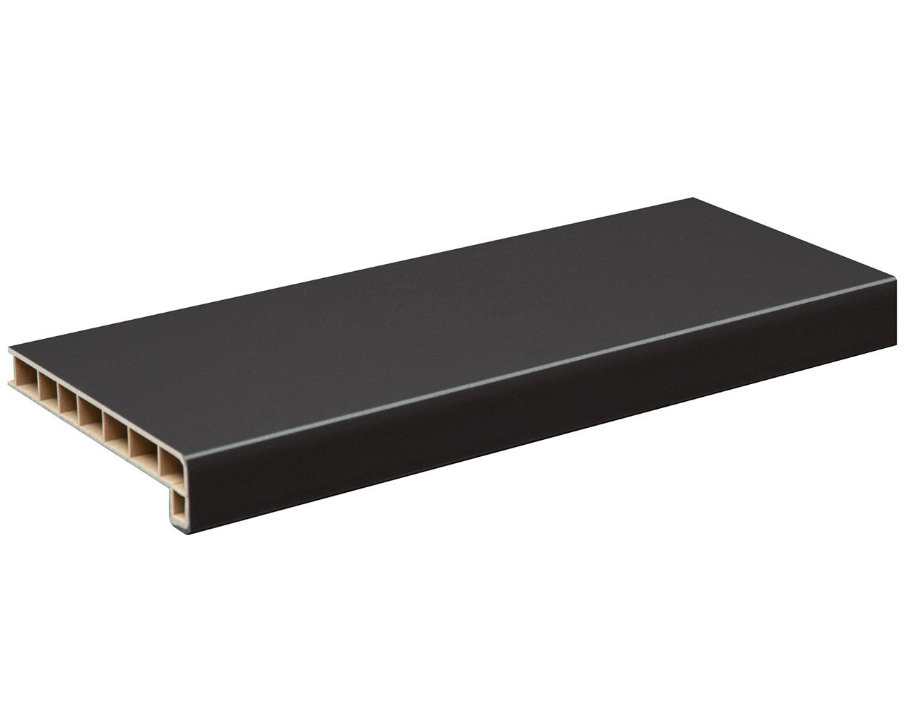 Подоконник пластиковый Moeller LD 40 /300/ ЧЁРНЫЙ /2,0м/ (clean-touch). Рис. 1