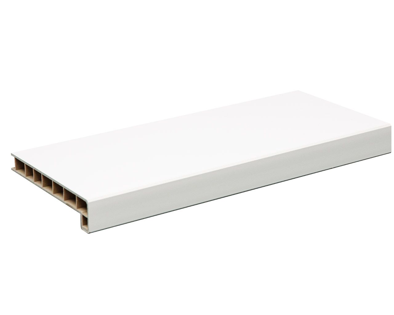 Подоконник пластиковый Moeller LD 40 /550/ белый /6,0м/ (clean-touch). Рис. 1