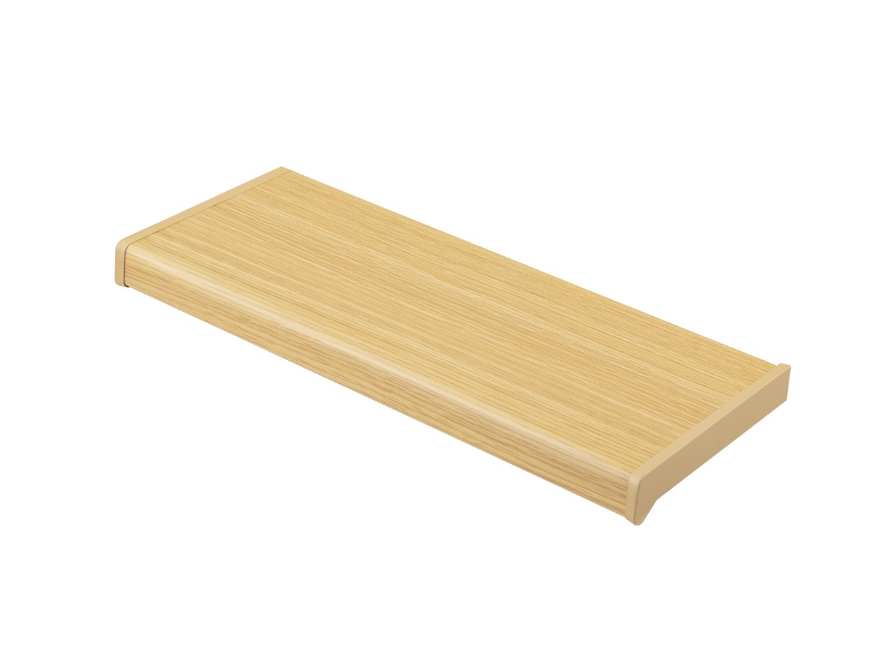 Подоконник пластиковый Moeller LD S 30 /150/ СВЕТЛЫЙ ДУБ МАТОВЫЙ /6,0м/. Рис. 1