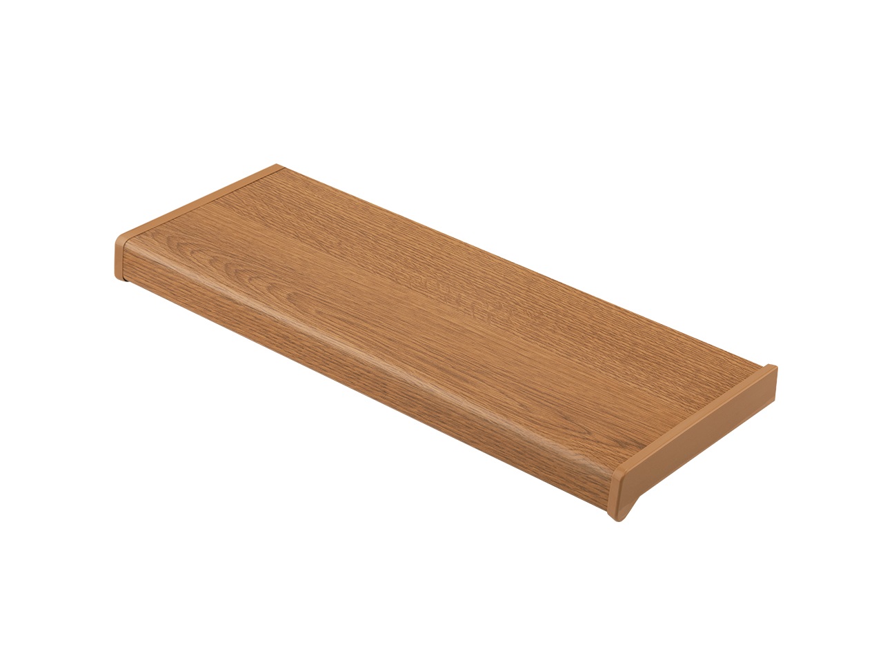 Подоконник пластиковый Moeller LD S 30 /350/ ЗОЛОТОЙ ДУБ МАТОВЫЙ /6,0м/. Рис. 1