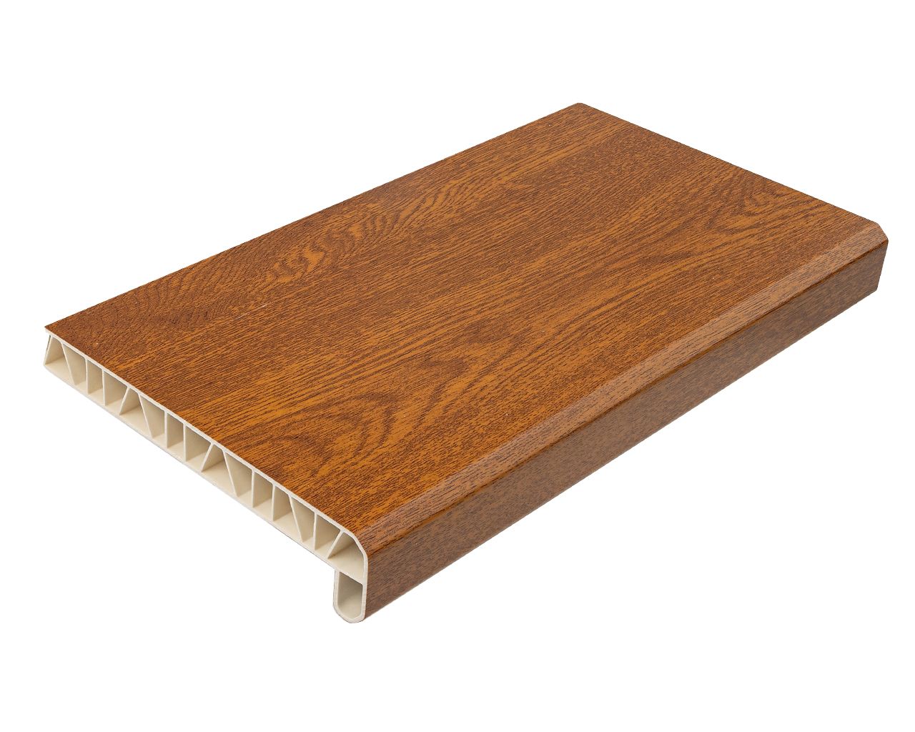 Подоконник пластиковый PRIME /300/ золотой дуб /6,0м/. Рис. 1