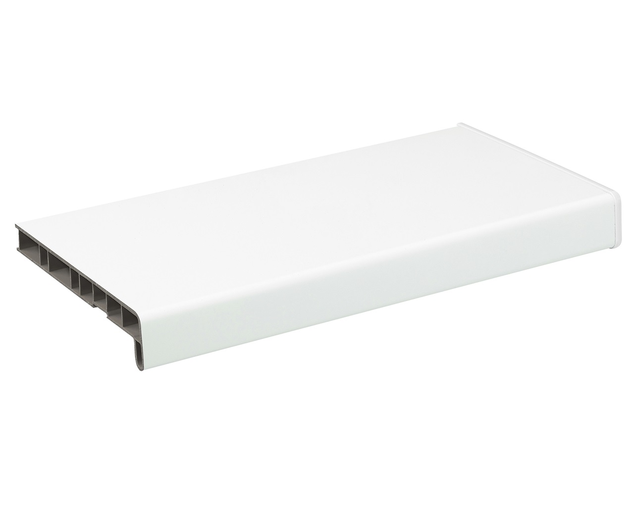 Подоконник пластиковый Satin /250/ белый /6,0м/. Рис. 2