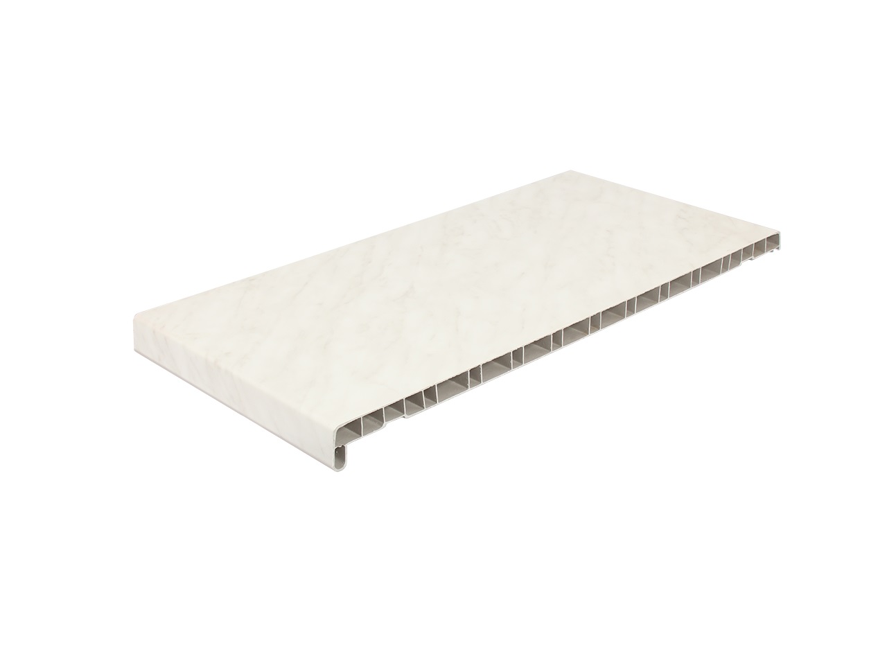 Подоконник пластиковый В-40 /600/ светлый мрамор /6,0м/. Рис. 1 Подоконник пластиковый В-40 /600/ светлый мрамор /6,0м/. Рис. 1