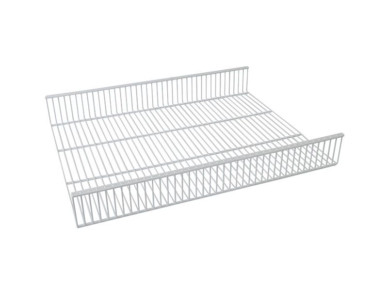 Полка-корзина FIRMAX 410-550мм, Н=80мм, белый. Рис. 1 Полка-корзина FIRMAX 410-550мм, Н=80мм, белый. Рис. 1