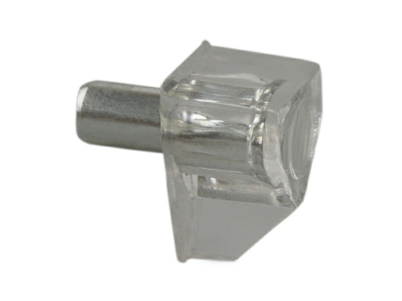 FIRMAX EA22 Полкодержатель для стекла, цинк, прозрачный пластик. Рис. 1