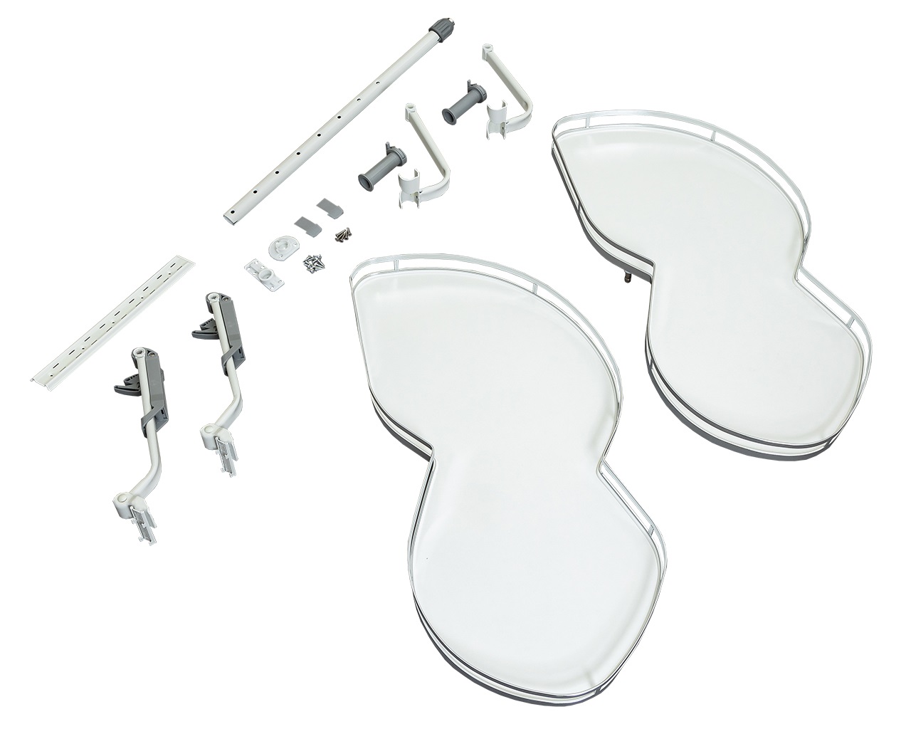 Поворотная полка Firmax Smartline в угловую базу 900 мм, левая. Рис. 2 Поворотная полка Firmax Smartline в угловую базу 900 мм, левая. Рис. 2