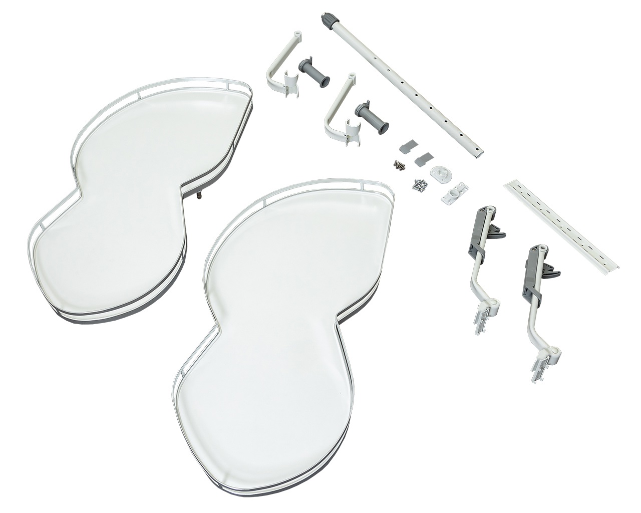 Поворотная полка Firmax Smartline в угловую базу 900 мм, правая. Рис. 2 Поворотная полка Firmax Smartline в угловую базу 900 мм, правая. Рис. 2