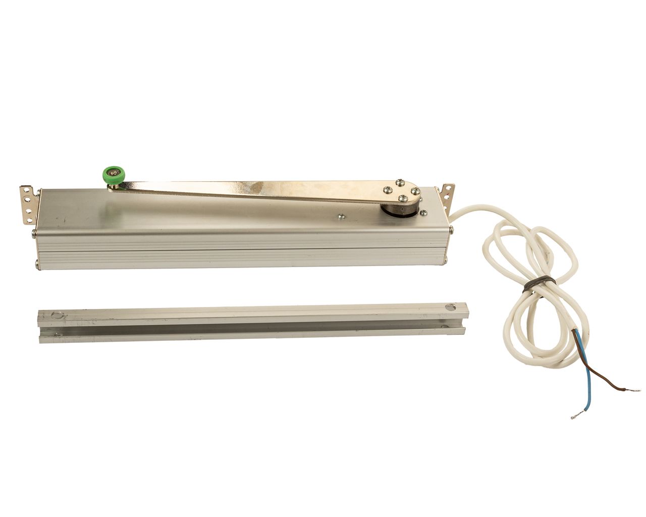 Привод электромеханический рычажный AO DL (R) 24V, направляющий канал в комплекте, серый. Рис. 1