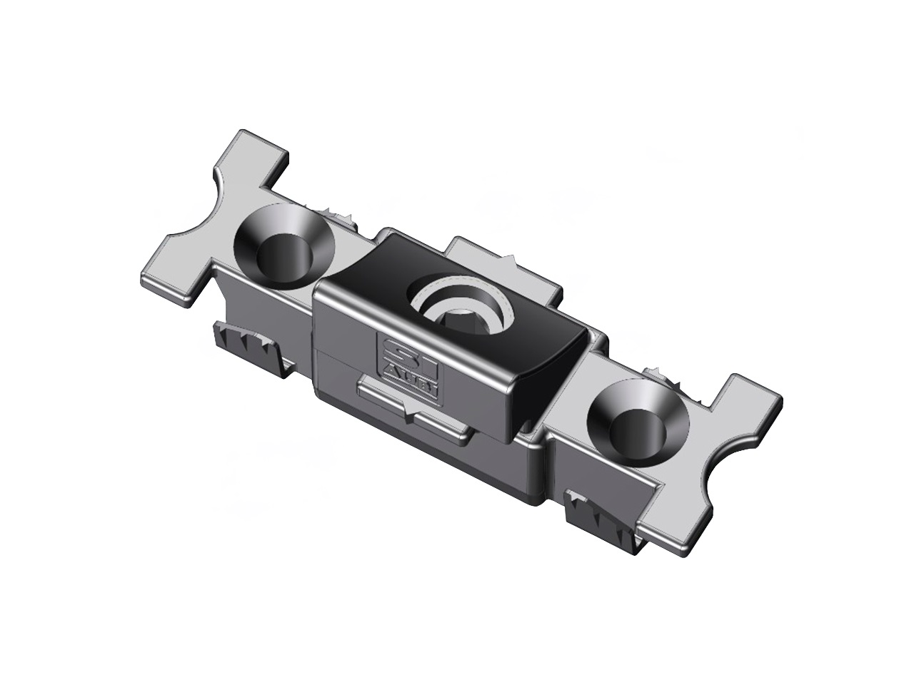 Прижим средний скрытый средний створочная часть. Рис. 1