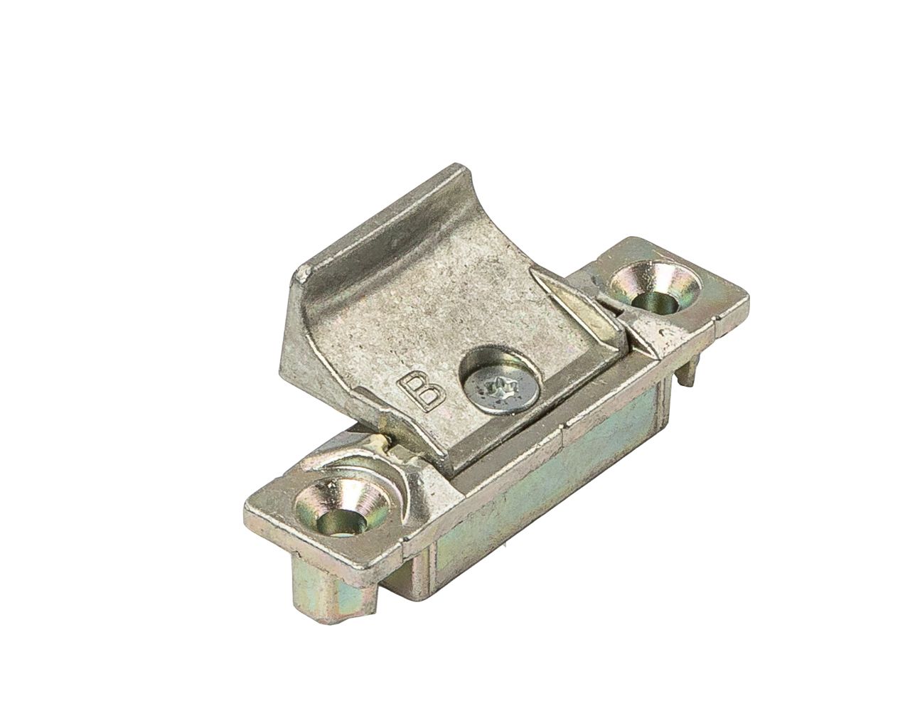 Прижим средний скрытый взломостойкий для фурнитурного паза, установка по сторонам, дерево. Рис. 1 Прижим средний скрытый взломостойкий для фурнитурного паза, установка по сторонам, дерево. Рис. 1