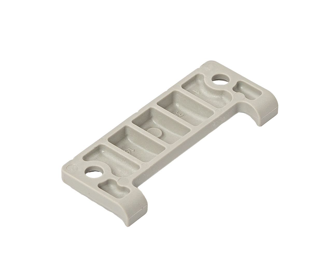 Прижим средний скрытый взломостойкий на раме гладкий фальц 24 мм смещение 13 мм. Рис. 3 Прижим средний скрытый взломостойкий на раме гладкий фальц 24 мм смещение 13 мм. Рис. 3