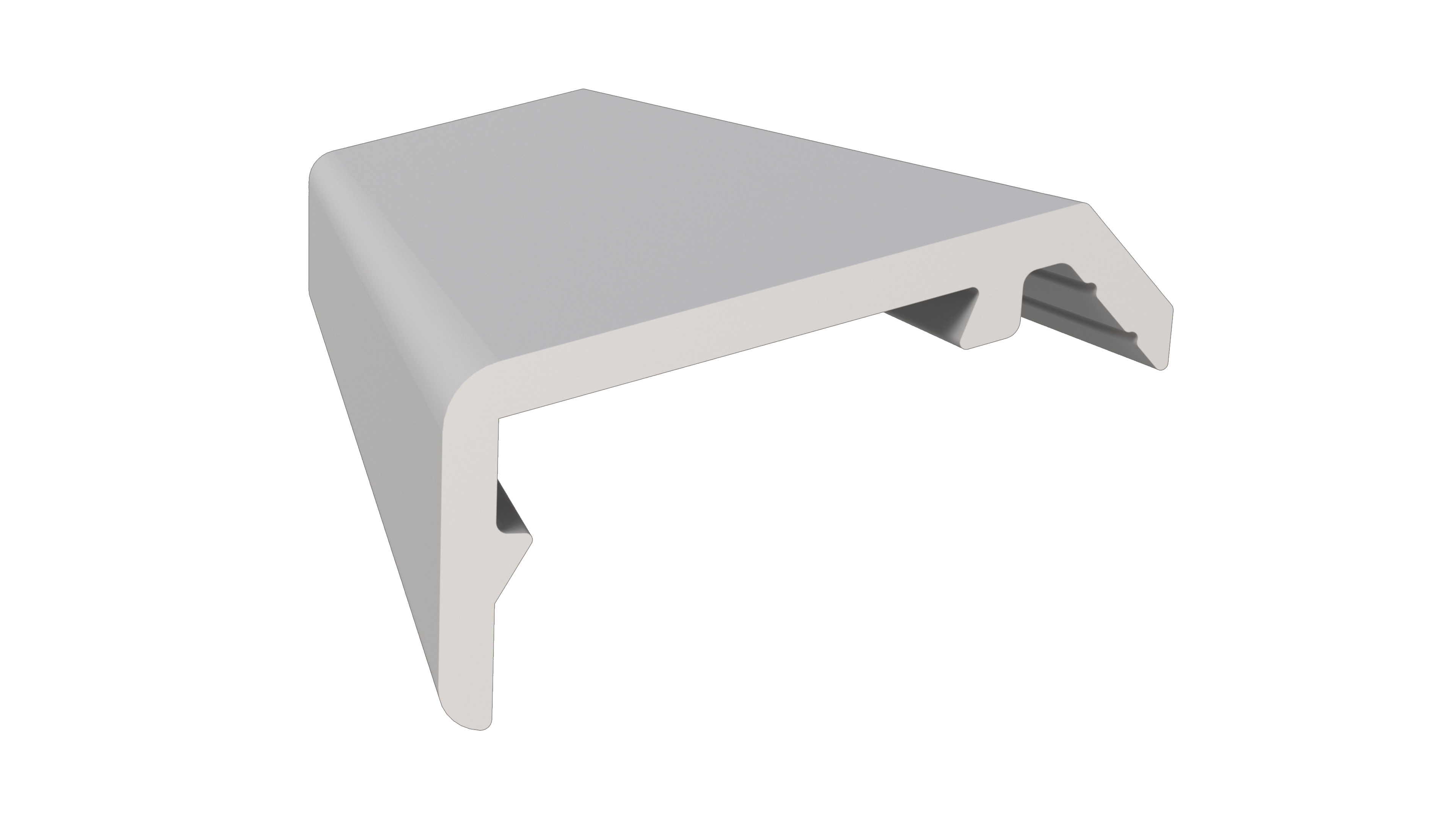 Профиль Алюстарт покрытия створок, неокрашенный (6,0м). Рис. 1