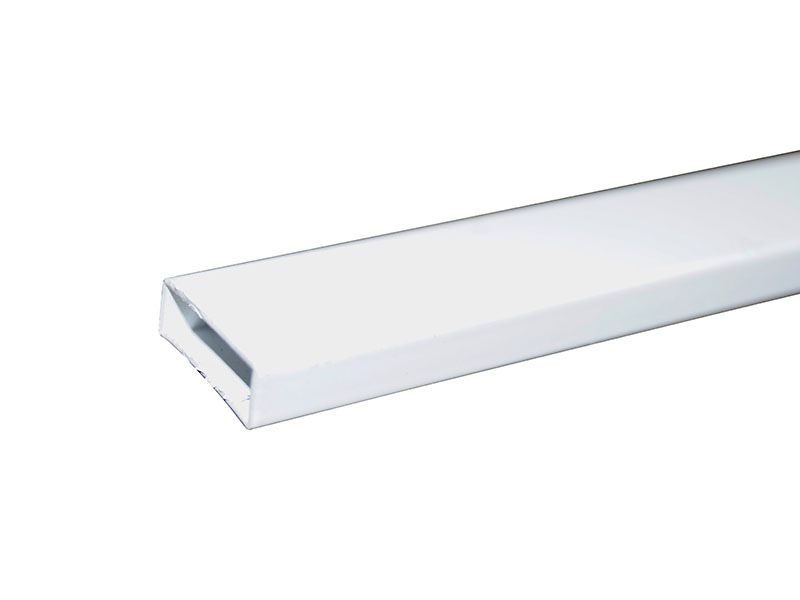 Профиль Bauset МС СТАН 8х20 поперечный, бел., RAL9016 (6,0 м). Рис. 1 Профиль Bauset МС СТАН 8х20 поперечный, бел., RAL9016 (6,0 м). Рис. 1