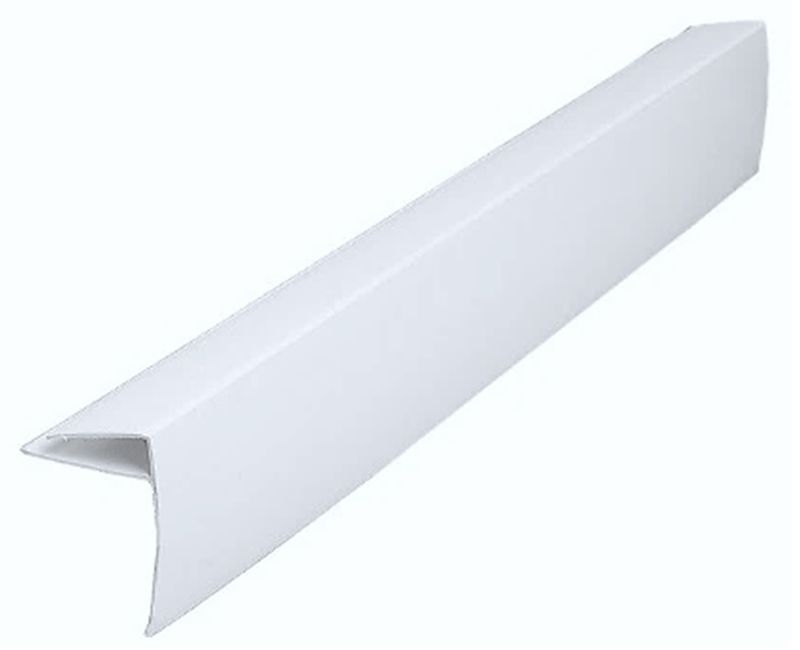 Профиль (F) конечный усиленный ART 18х60мм белый 6,0 м (ART0060). Рис. 2