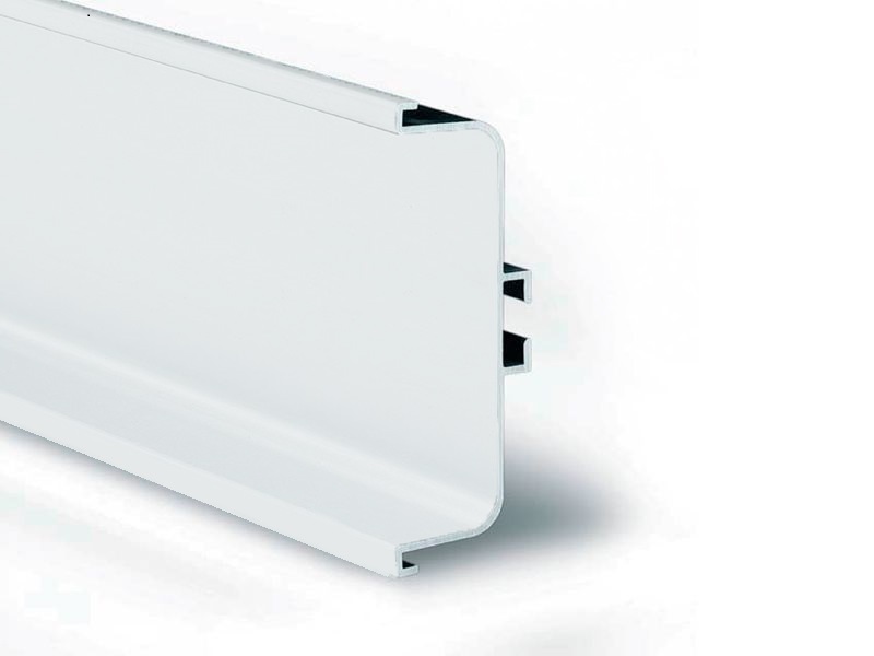 Профиль GOLA Alphalux средний(для нижних баз) L=4.1м., алюминий белый. Рис. 1 Профиль GOLA Alphalux средний(для нижних баз) L=4.1м., алюминий белый. Рис. 1