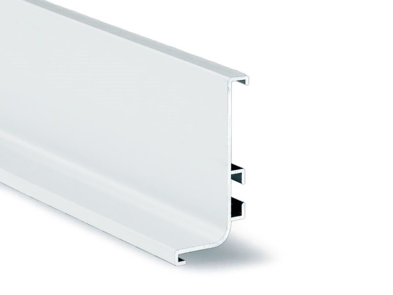 Профиль GOLA Alphalux Г-образный для нижних баз L=4.1м., алюминий белый. Рис. 1 Профиль GOLA Alphalux Г-образный для нижних баз L=4.1м., алюминий белый. Рис. 1