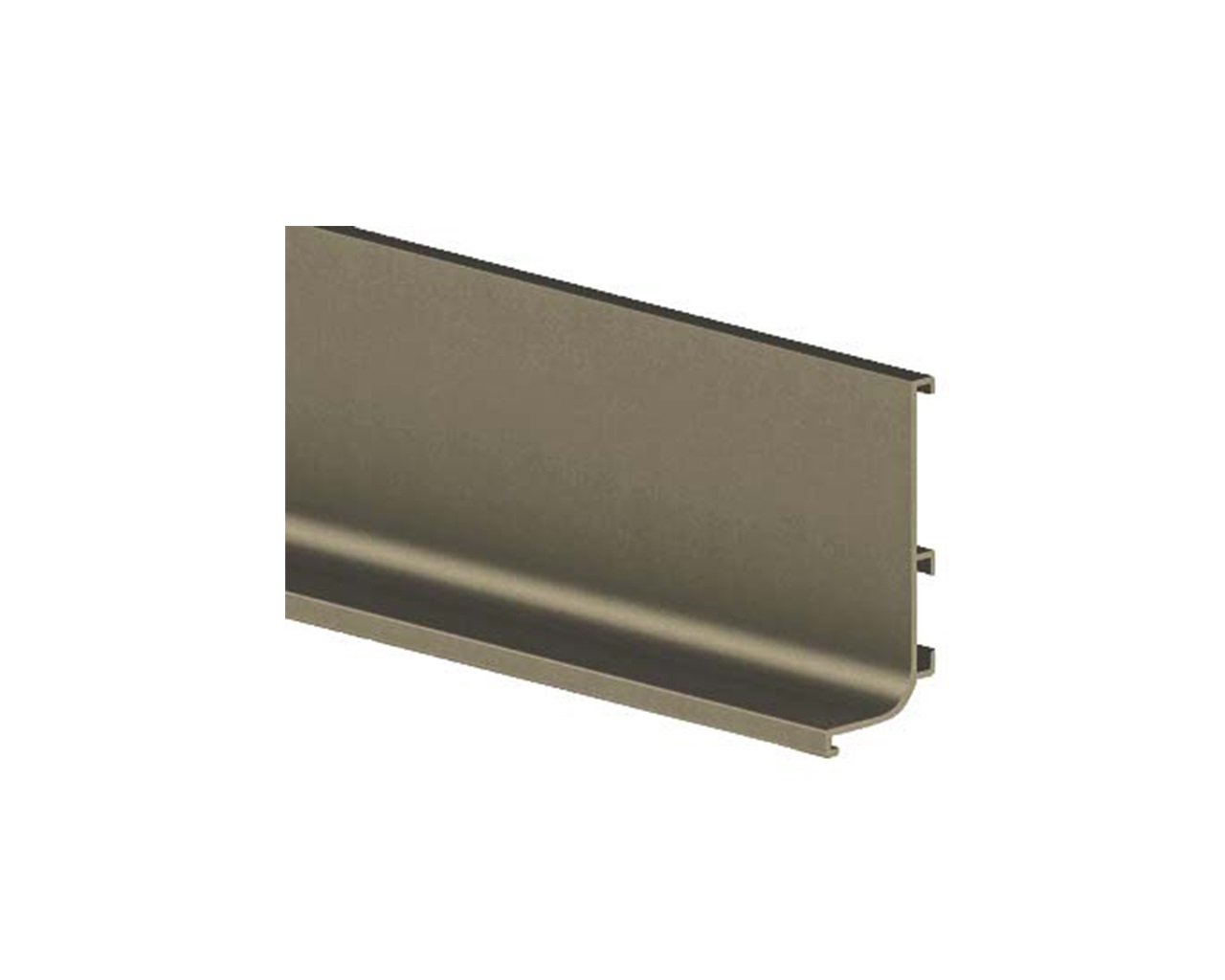 Профиль GOLA FIRMAX L-образный для нижних баз L=4200mm, алюминий шампань. Рис. 1