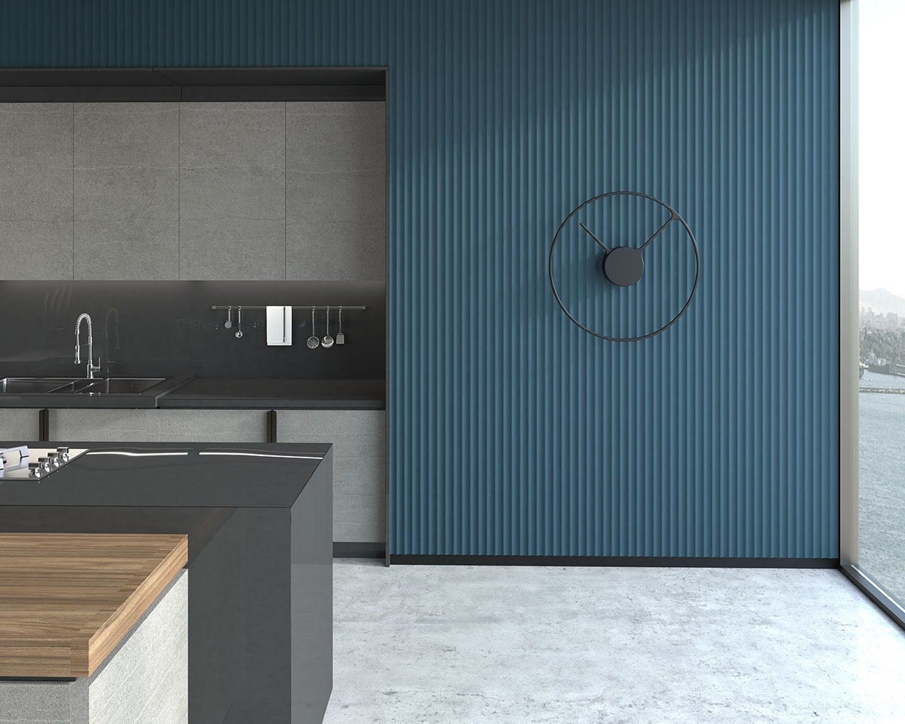 Профиль  МДФ AGT LB-2050-A 18*140*2800 мм, супермат белый 734. Рис. 3