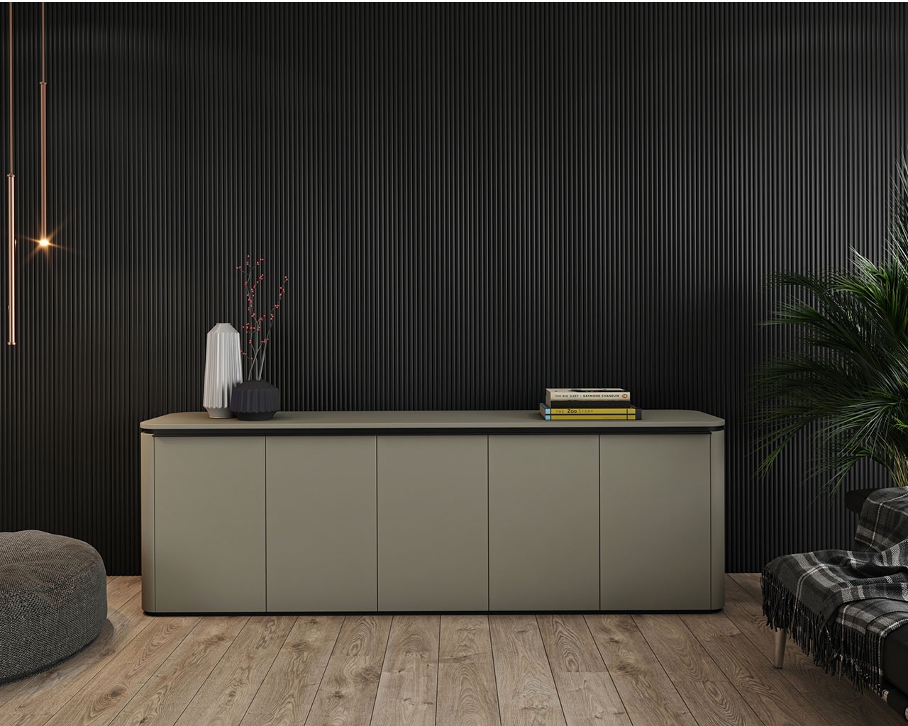 Профиль МДФ AGT LB-2200-Y 18*101*2800 мм, матовый спектрум темный 6024. Рис. 3 Профиль МДФ AGT LB-2200-Y 18*101*2800 мм, матовый спектрум темный 6024. Рис. 3