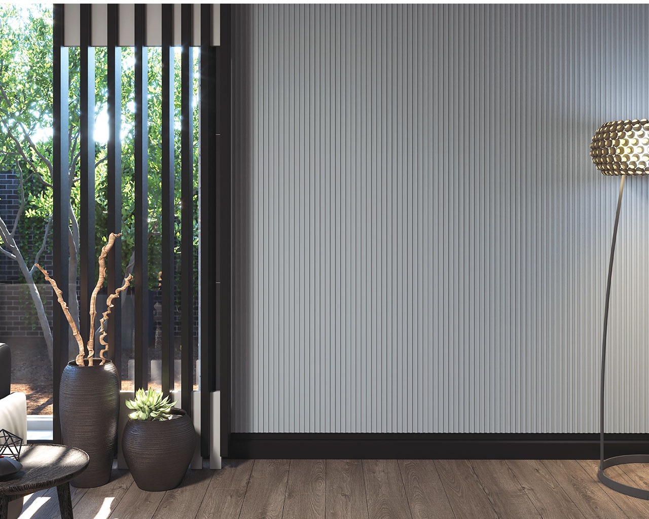 Профиль МДФ AGT LB-3783-B 12*34*2800 мм, супермат серый бесконечный 3017 (Timeless Grey). Рис. 3 Профиль МДФ AGT LB-3783-B 12*34*2800 мм, супермат серый бесконечный 3017 (Timeless Grey). Рис. 3