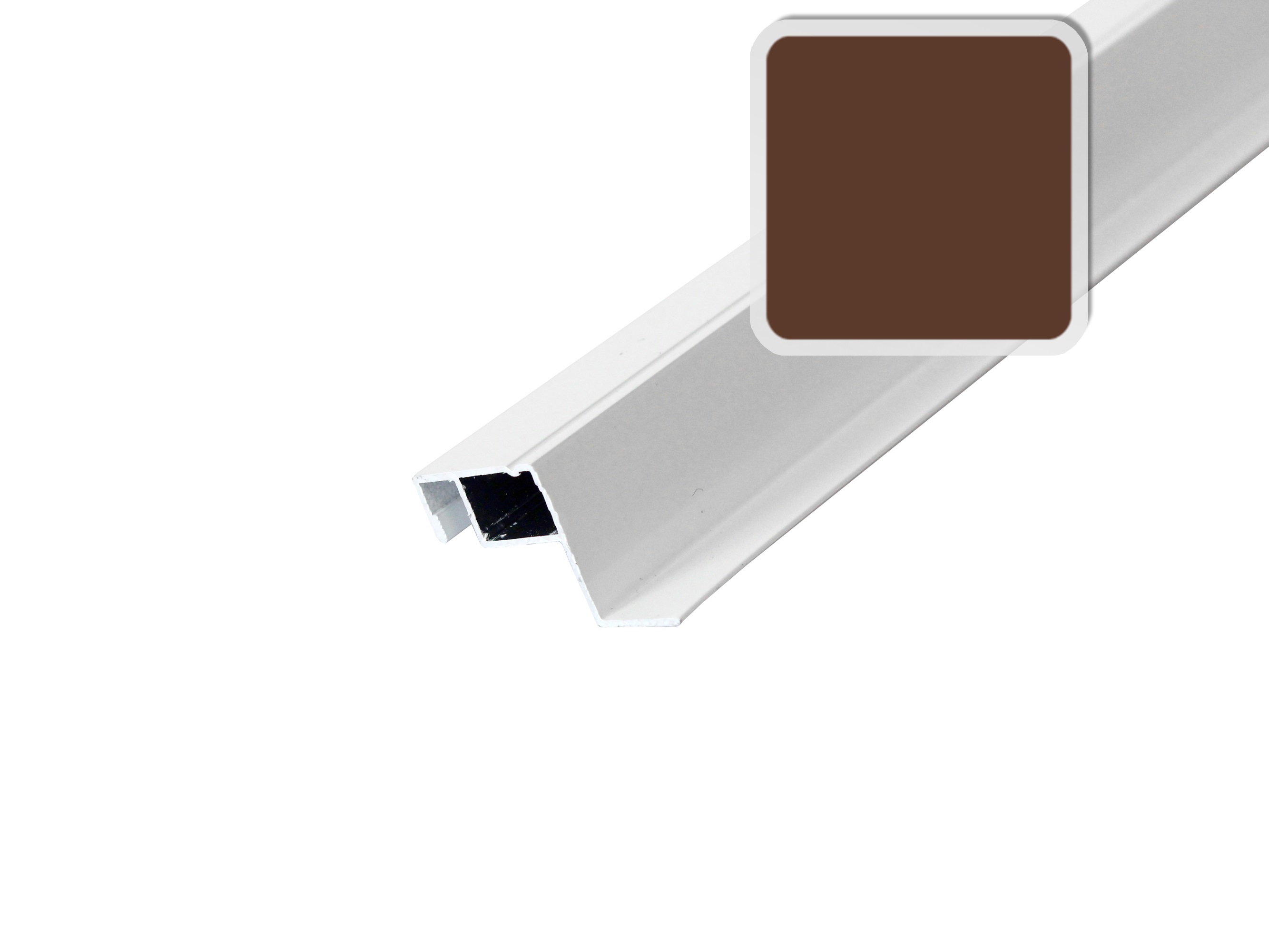 Профиль антимоскитный ВНУТРЕННИЙ 27х10мм, кор 5,8м. Рис. 2