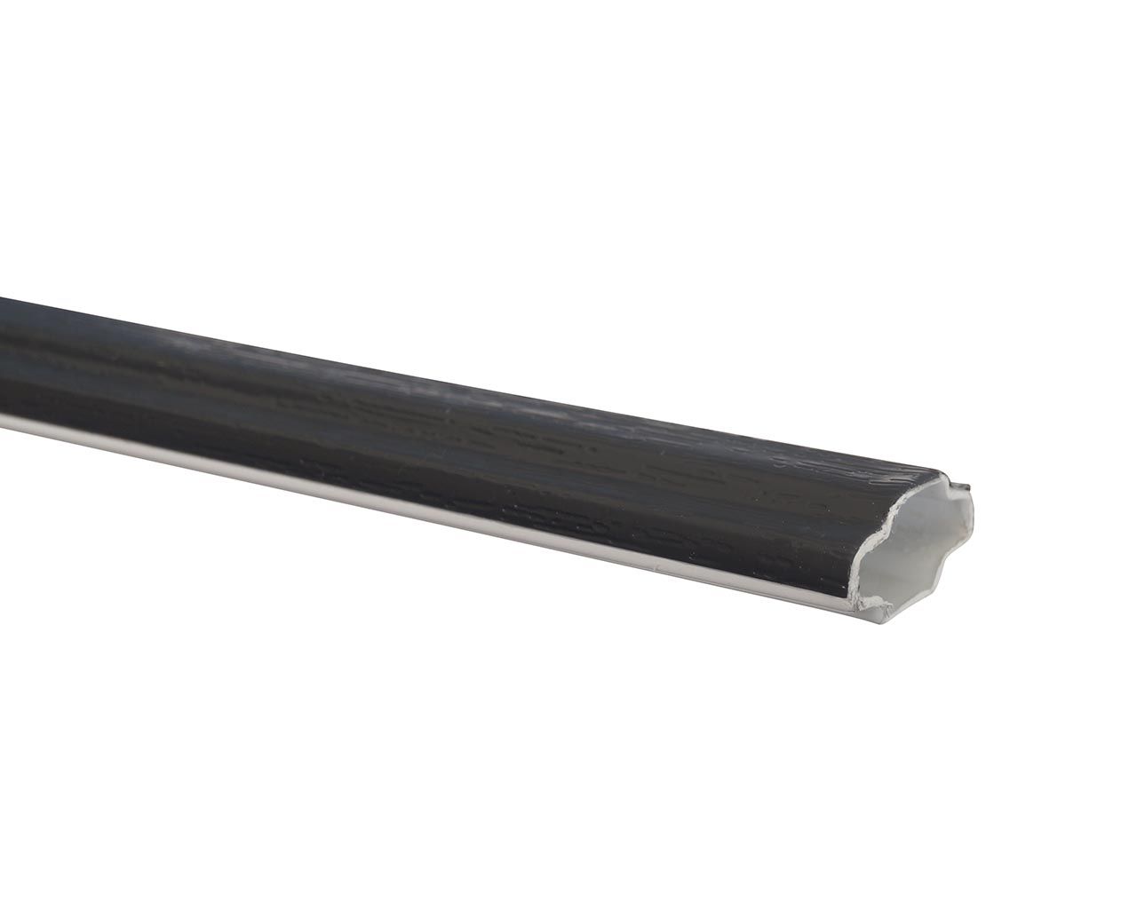 Профиль декоративный Isabel 18X8, двусторонний, белый/антрацит 7016. Рис. 2 Профиль декоративный Isabel 18X8, двусторонний, белый/антрацит 7016. Рис. 2