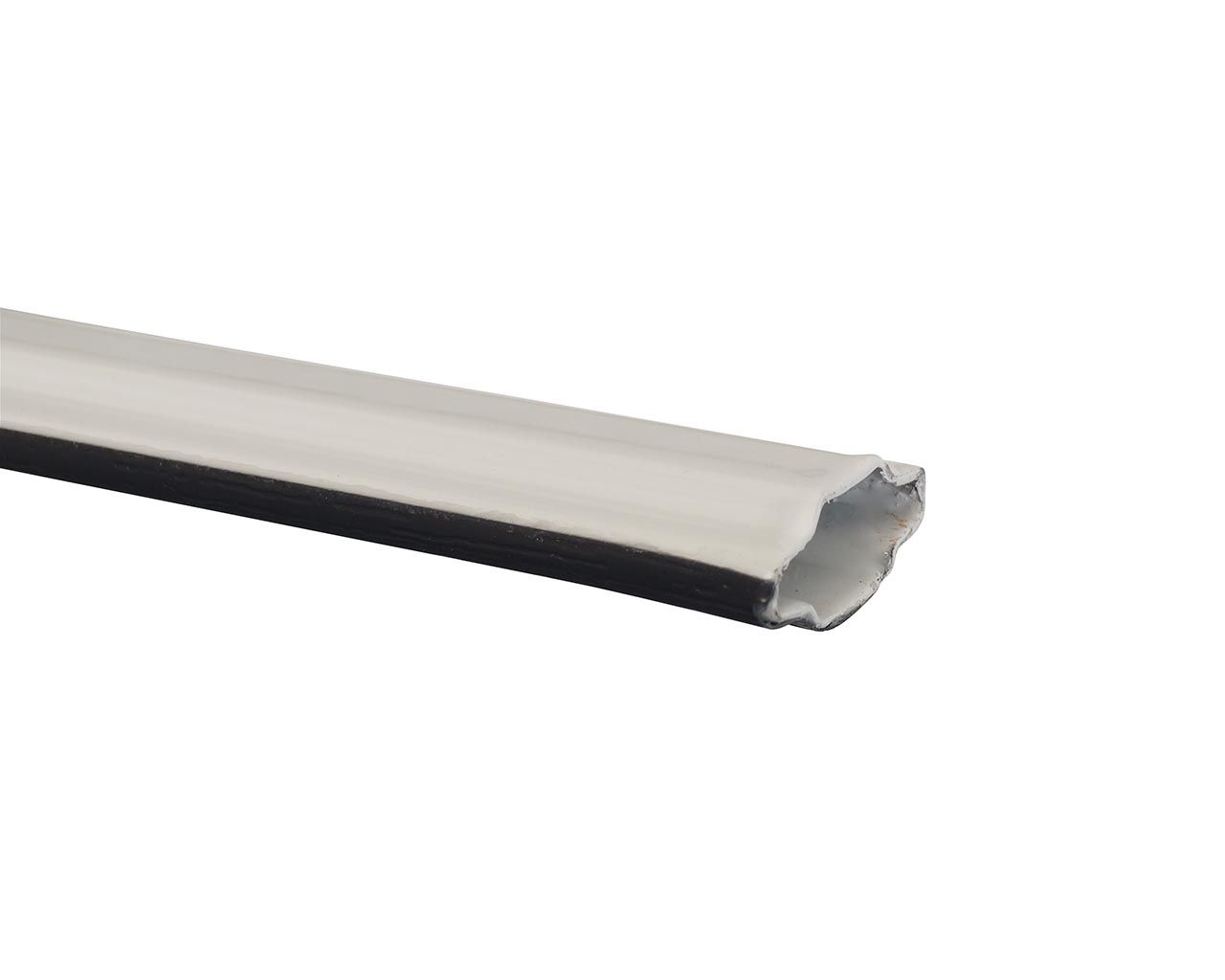 Профиль декоративный Isabel 18X8, двусторонний, белый/антрацит 7016. Рис. 3 Профиль декоративный Isabel 18X8, двусторонний, белый/антрацит 7016. Рис. 3