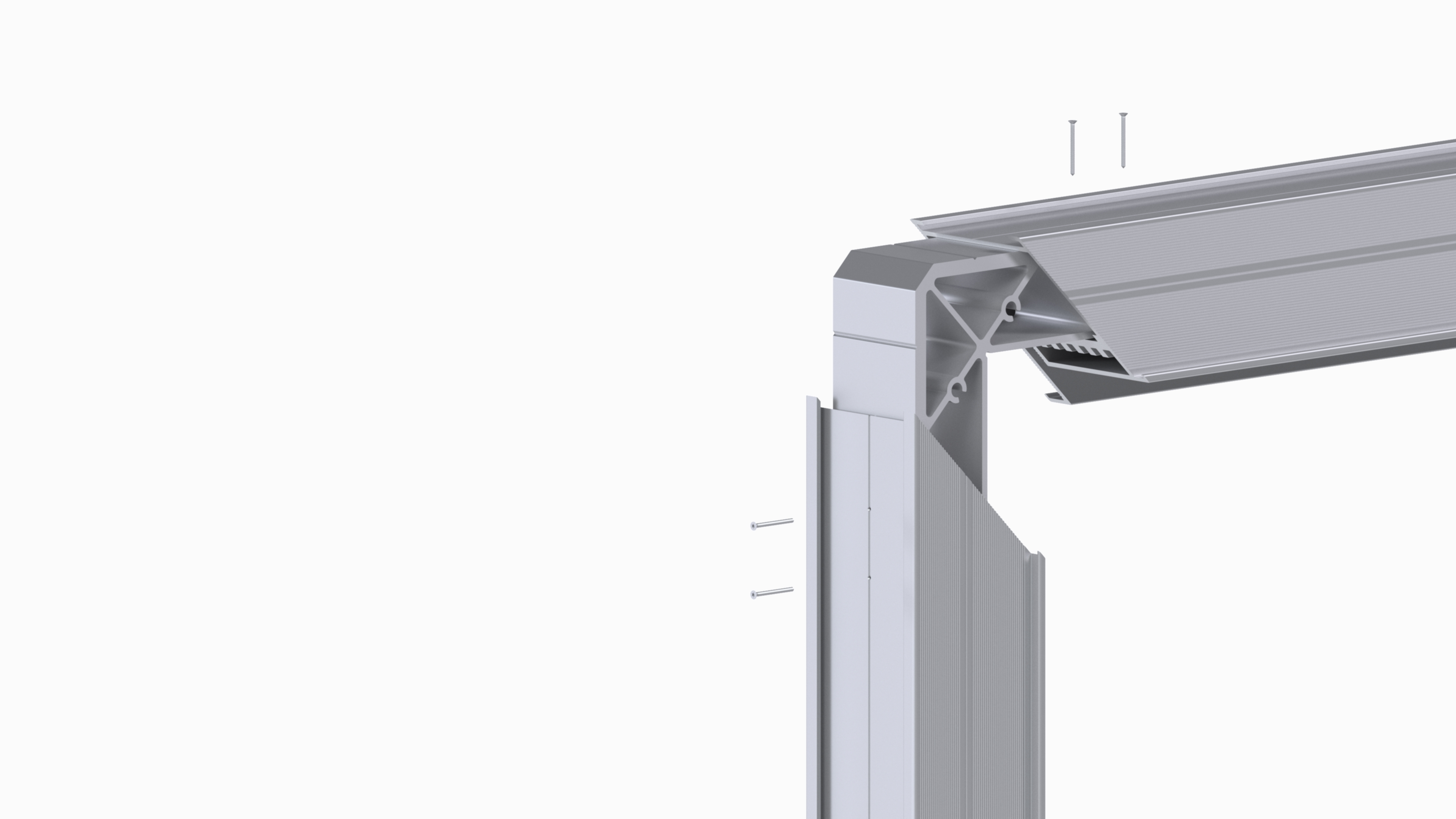 Профиль дверной коробки 4042, алюминий, L=5100 мм, анодированный серебрянный. Рис. 3 Профиль дверной коробки 4042, алюминий, L=5100 мм, анодированный серебрянный. Рис. 3