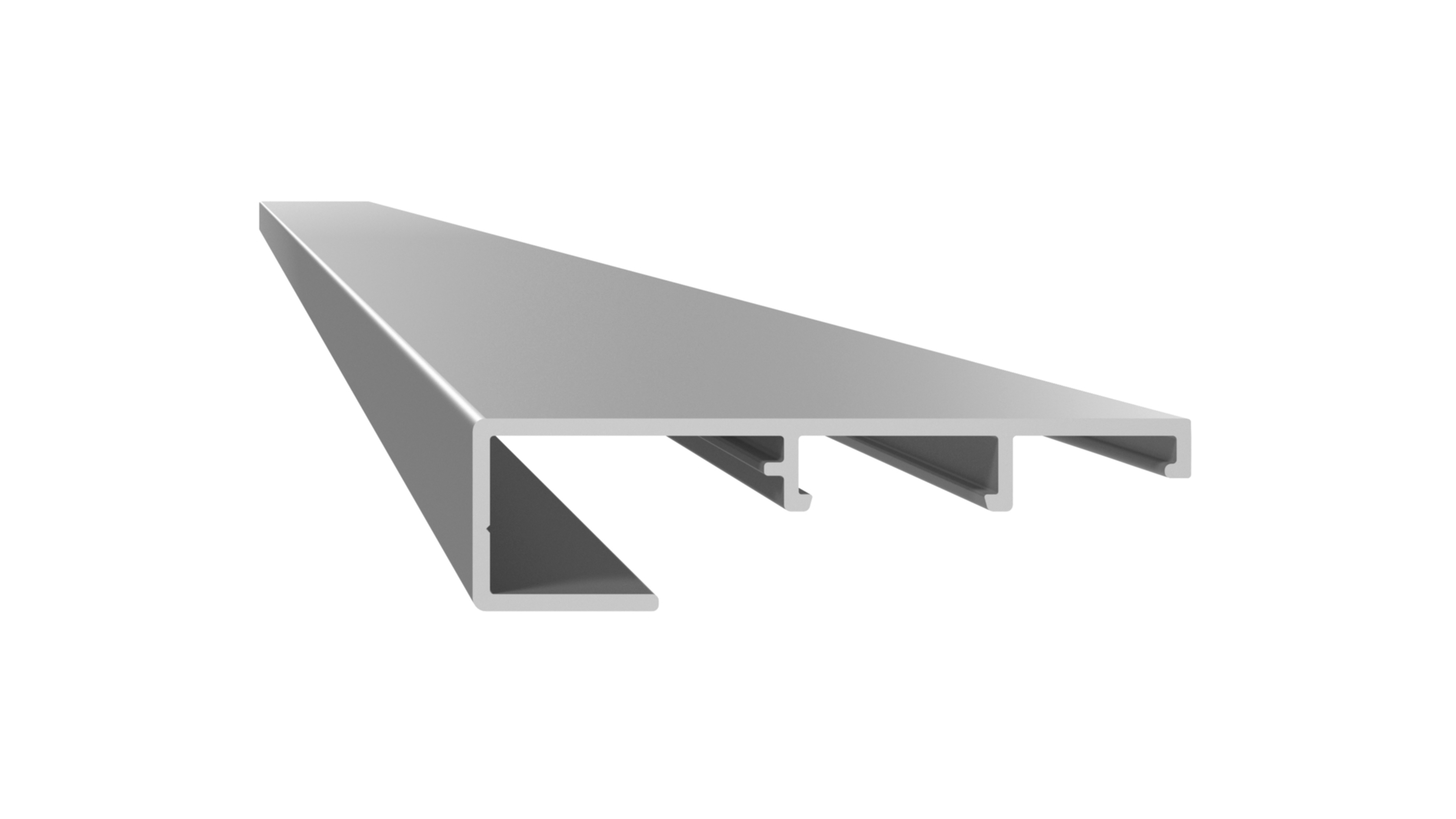 Профиль на раму АЛЮСТАРТ (P6003), длина 5.8 м, алюминий, неокрашенный