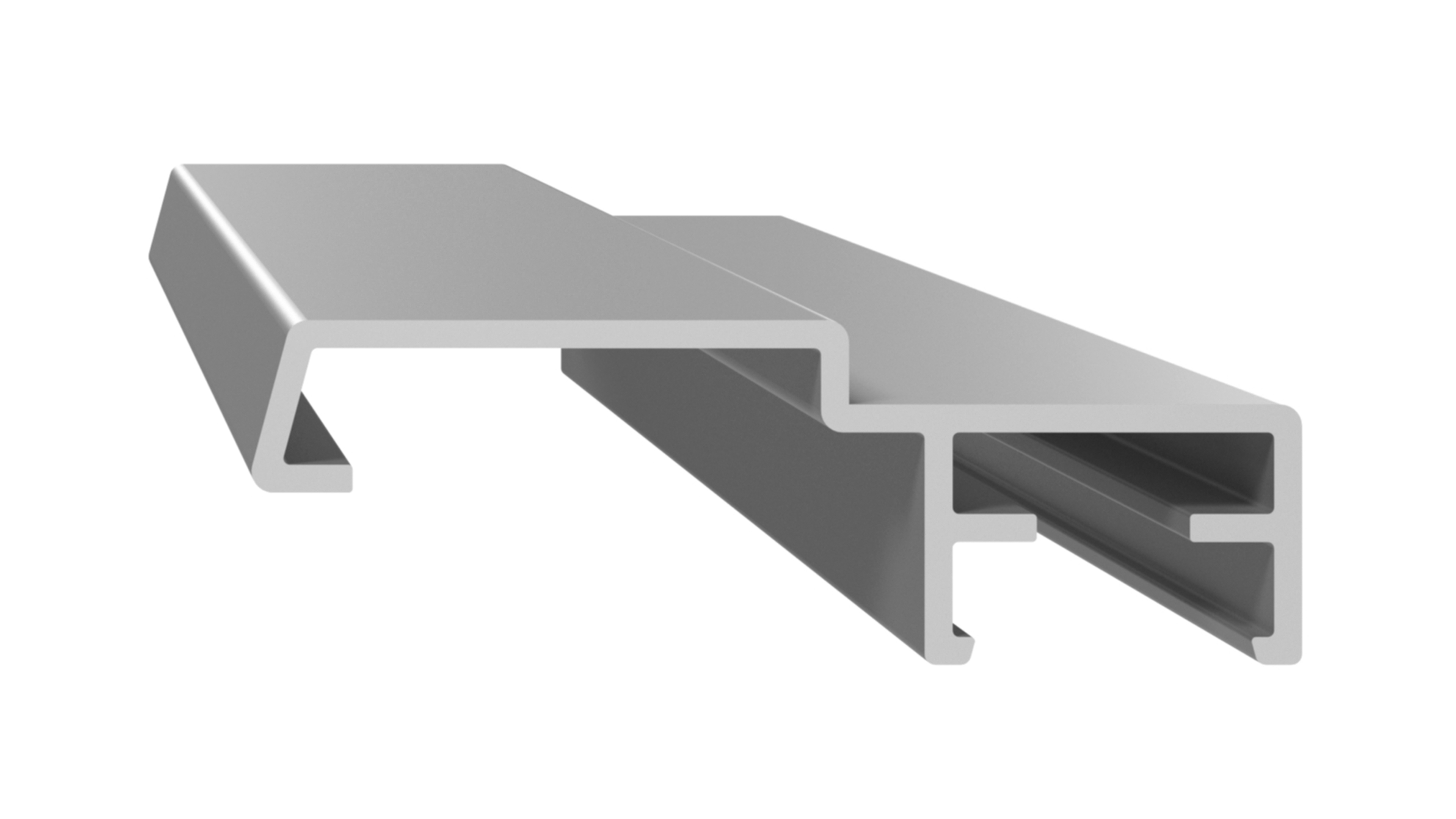 Профиль на штульп АЛЮСТАРТ (P6022/1), длина 5.8 м, алюминий, неокрашенный. Рис. 1