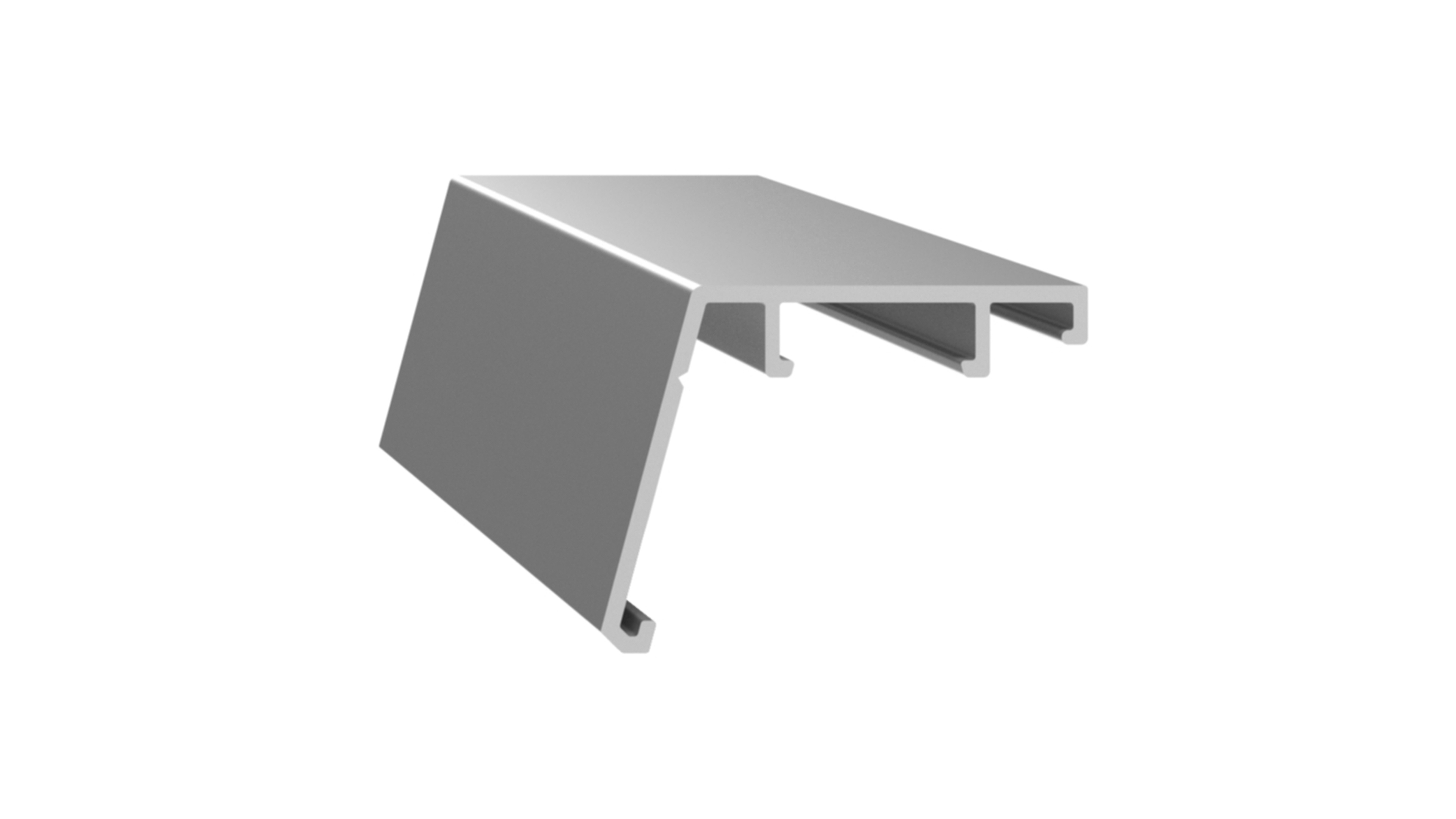 Профиль на створку АЛЮСТАРТ (P6012), длина 5.8 м, алюминий, неокрашенный. Рис. 1 Профиль на створку АЛЮСТАРТ (P6012), длина 5.8 м, алюминий, неокрашенный. Рис. 1