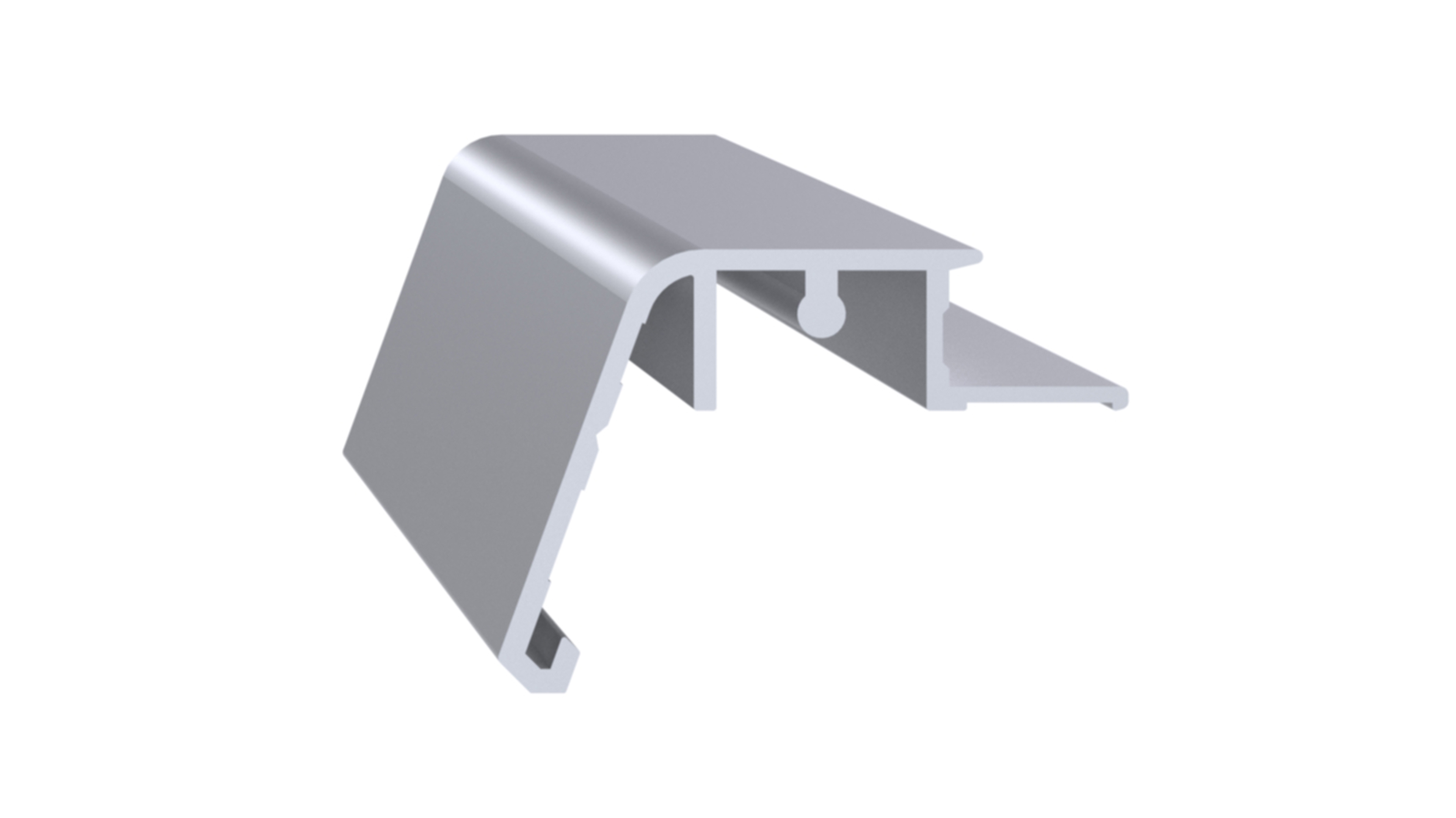 Профиль на створку АЛЮСТАРТ, длина 6 м, алюминий, неокрашенный. Рис. 1 Профиль на створку АЛЮСТАРТ, длина 6 м, алюминий, неокрашенный. Рис. 1