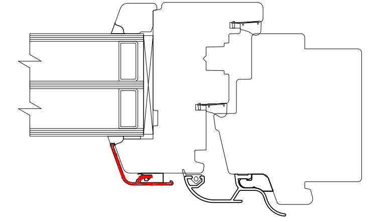 Профиль покрытия оконных створок АЛЮСТАРТ (FP-21/33), кор. Матовый.. Рис. 2