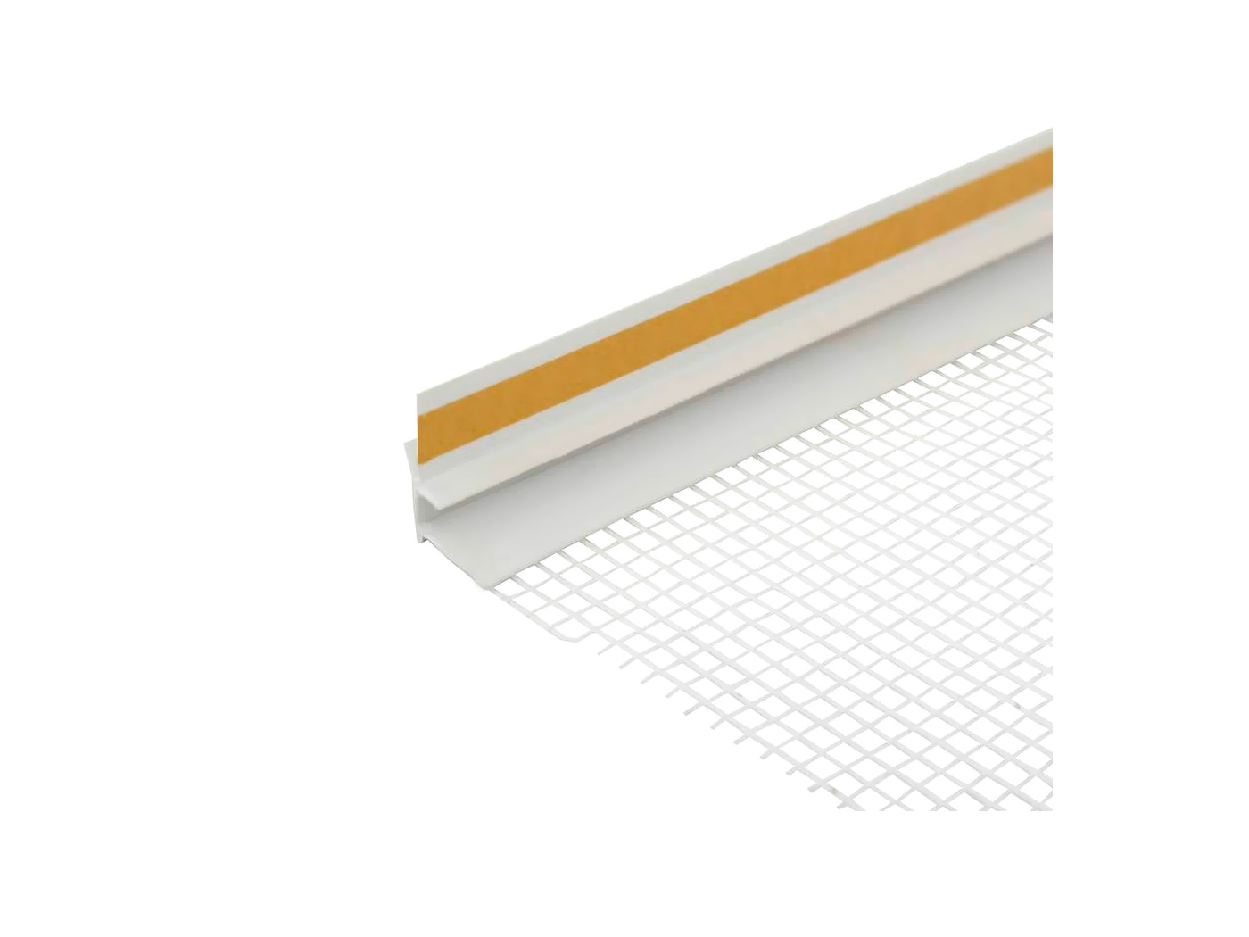 Профиль примыкающий оконный ПВХ с сеткой 9 мм белый 2,4 м. Рис. 1 Профиль примыкающий оконный ПВХ с сеткой 9 мм белый 2,4 м. Рис. 1