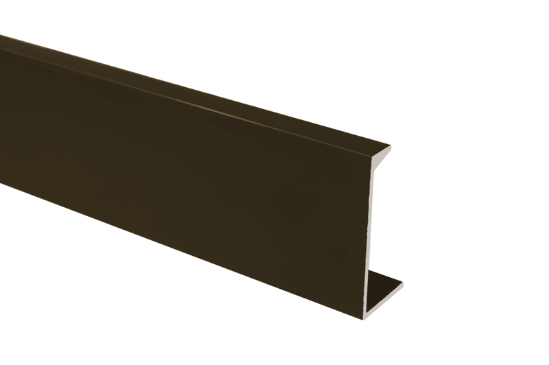 Профиль ручка для фасадов, серия KARE, L=3000 мм, алюминий, бронза.. Рис. 1 Профиль ручка для фасадов, серия KARE, L=3000 мм, алюминий, бронза.. Рис. 1