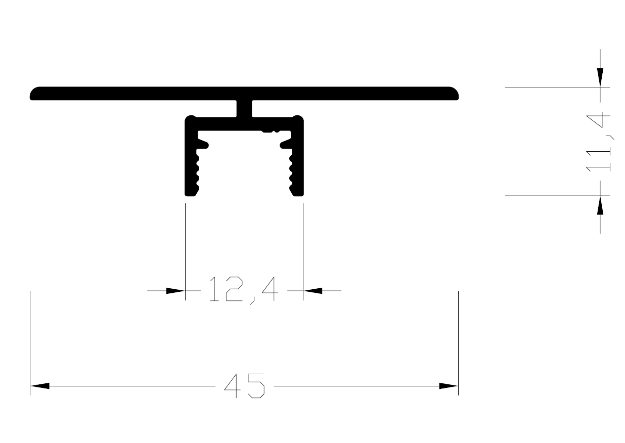 Профиль соединительный АЛЮСТАРТ, длина 6 м, алюминий, неокрашенный. Рис. 2 Профиль соединительный АЛЮСТАРТ, длина 6 м, алюминий, неокрашенный. Рис. 2