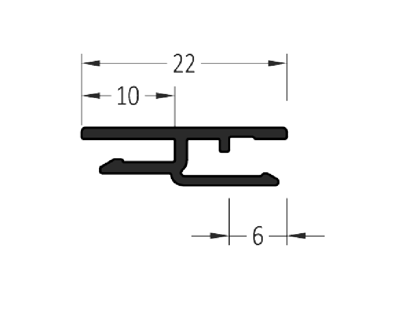 Профиль соединительный С22, АЛЮСТАРТ, алю.. Рис. 1 Профиль соединительный С22, АЛЮСТАРТ, алю.. Рис. 1