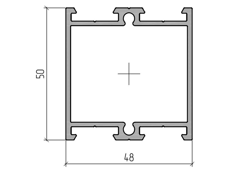 Профиль уширителя (6,5м), RAL9016. Рис. 1