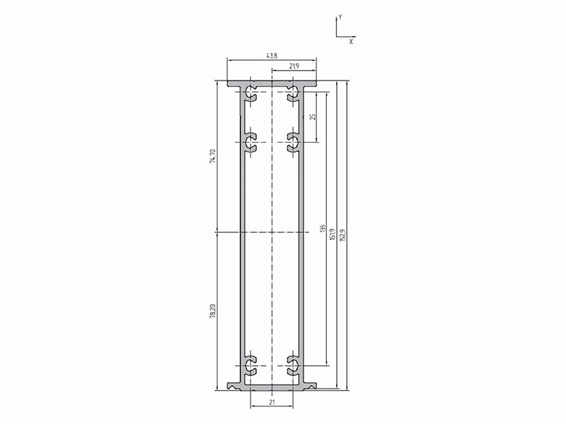 Профиль усиливающий (6,8м). Рис. 1 Профиль усиливающий (6,8м). Рис. 1
