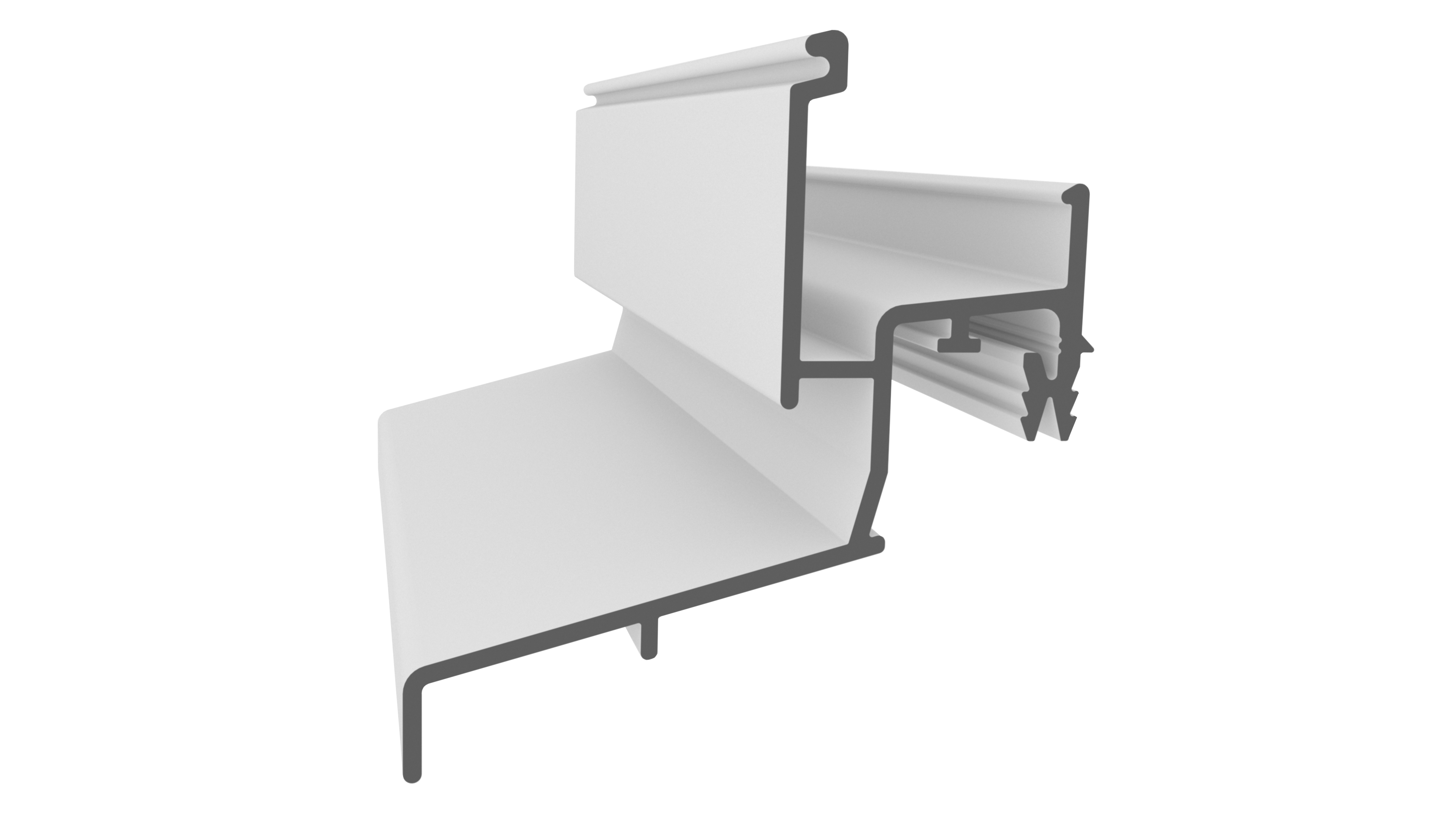 Профиль водоотв., АЛЮСТАРТ (N22/34), бел.. Рис. 1 Профиль водоотв., АЛЮСТАРТ (N22/34), бел.. Рис. 1