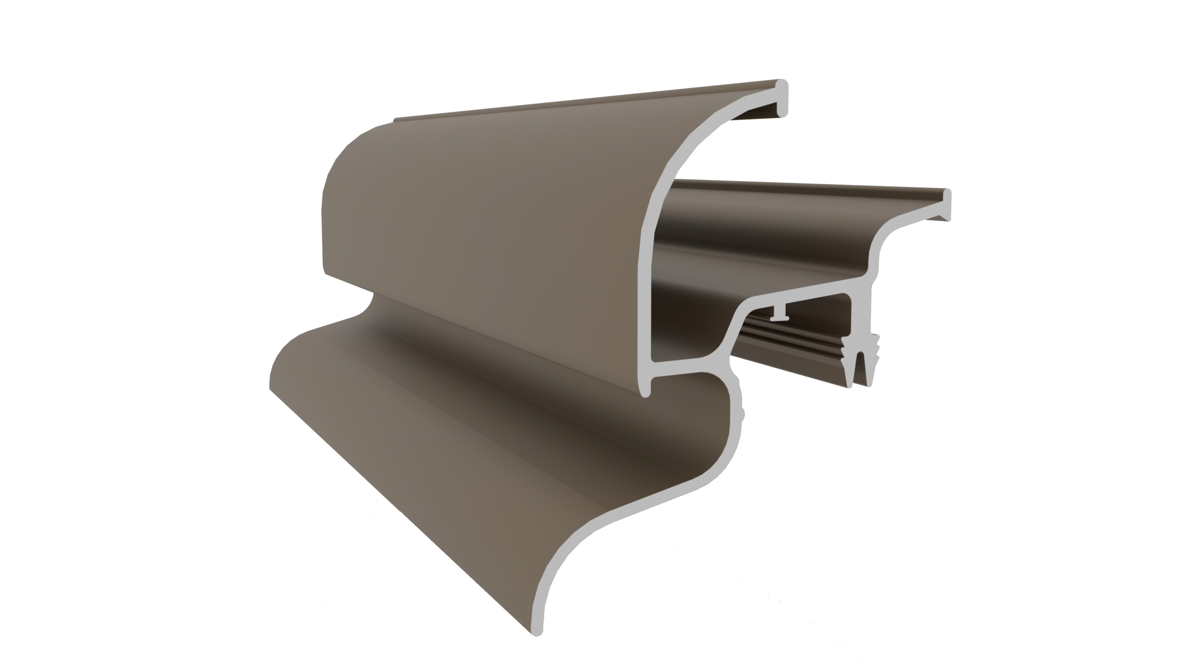 Профиль водоотв., АЛЮСТАРТ (D22/20), бр.. Рис. 1 Профиль водоотв., АЛЮСТАРТ (D22/20), бр.. Рис. 1