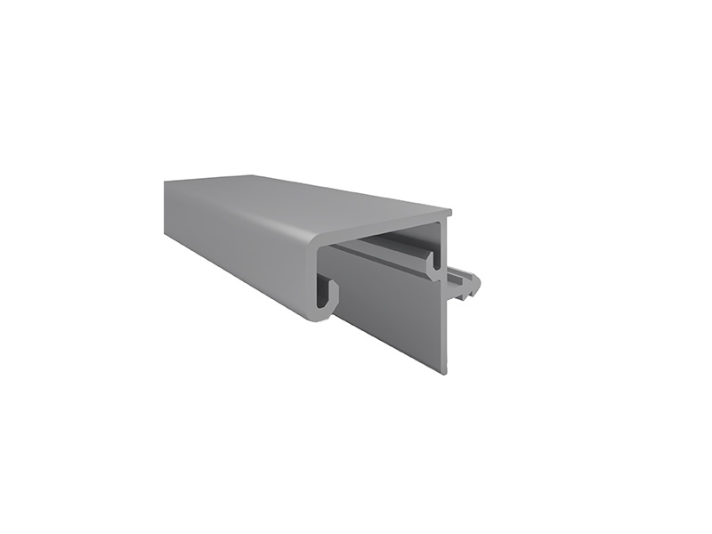 Профиль врезной GOLA FIRMAX для верхних баз с пазом для светодиодной ленты, для ДСП-16/18мм, L=3000мм, серебро анод, алюминий. Рис. 1 Профиль врезной GOLA FIRMAX для верхних баз с пазом для светодиодной ленты, для ДСП-16/18мм, L=3000мм, серебро анод, алюминий. Рис. 1