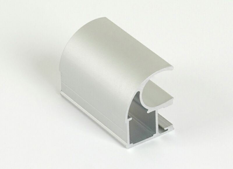 Профиль-ручка асимметричная, FIRMAX, алюминий, L=5400 мм, серебро.. Рис. 2